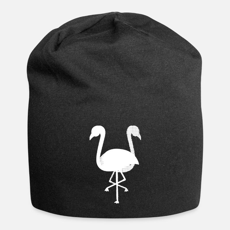 White Flim Flam Flamingo' Beanie 